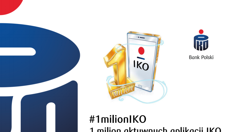 Imponujący wynik aplikacji mobilnej PKO Bank Polski - IKO z milionem aktywacji