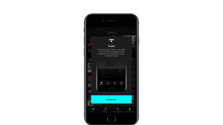 Mobilny Tidal nareszcie wygląda jak powinien