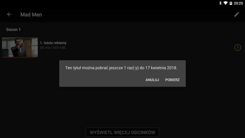 Limity pobrań w trybie offline na Netfliksie to bardzo smutna wiadomość