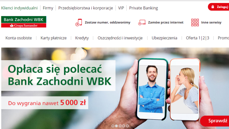 Od 21 sierpnia spore zmiany w ofercie BZ WBK oraz od 1 listopada w tabeli opłat i prowizji
