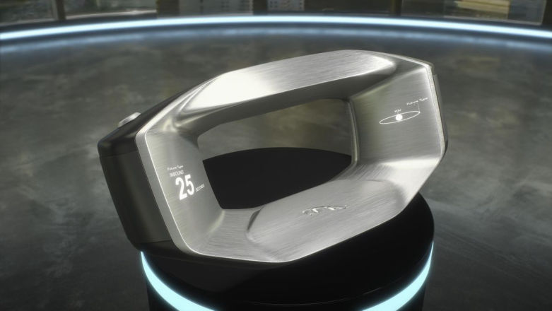 Jaguar Land Rover proponuje przenośną kierownicę z AI