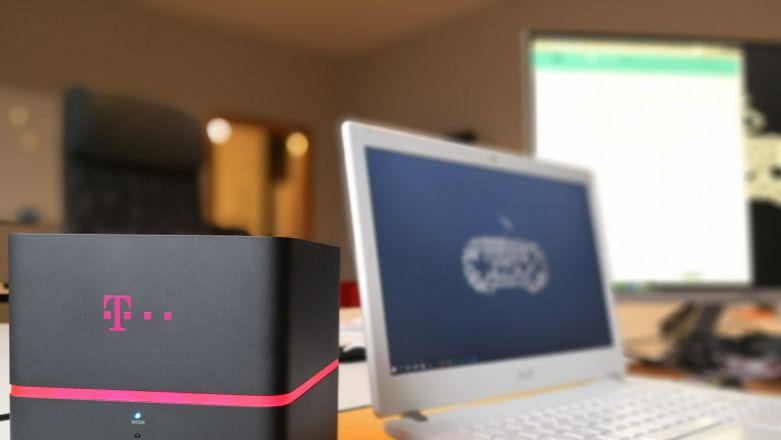 Gry na internecie domowym T-Mobile