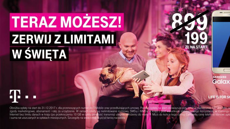 Samsung Galaxy S7 taniej o 700 zł w T-Mobile