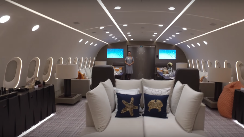 Pierwsza klasa to nędza z porównaniem do tego, co oferuje Boeing 787 2-Deer