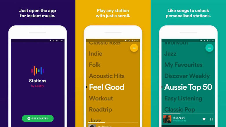 Darmowe stacje muzyczne w nowej aplikacji Spotify Stations