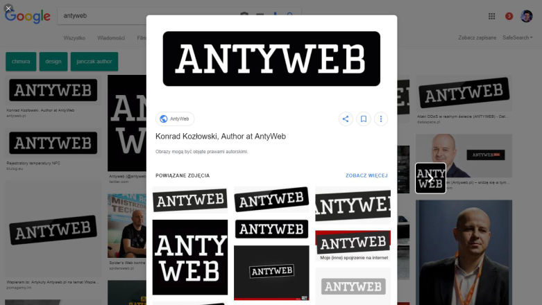 Google Grafika zmienia układ wyników wyszukiwania - chyba miało być czytelniej