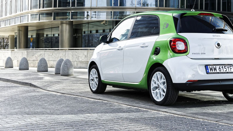 smart forfour (EQ) electric drive – test. Najtańsze 5-drzwiowe auto elektryczne przeznaczone do miasta