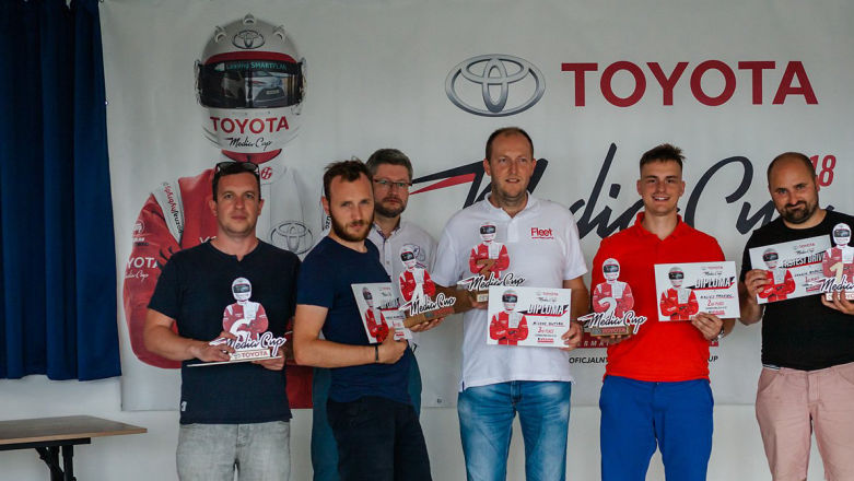 Maciej Pawelec (Antyweb) zajął 2. miejsce w Toyota Media Cup 2018 na torze Slovakia Ring