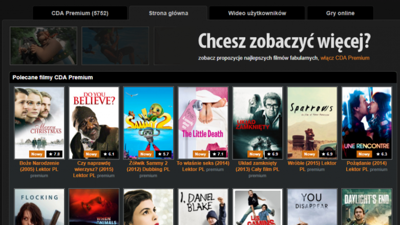 10 najlepszych filmów wszech czasów na Filmweb. Ciekawe, czy znajdziemy je na CDA.pl