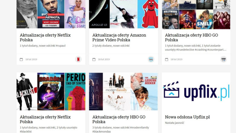 Nowy Upflix podpowie, co oglądać na każdym VOD