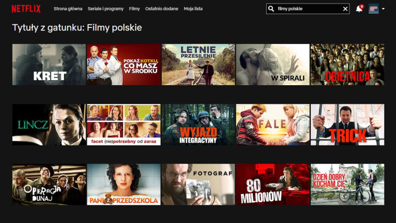 Jakie polskie filmy oglądamy na Netflix? Zestawienie