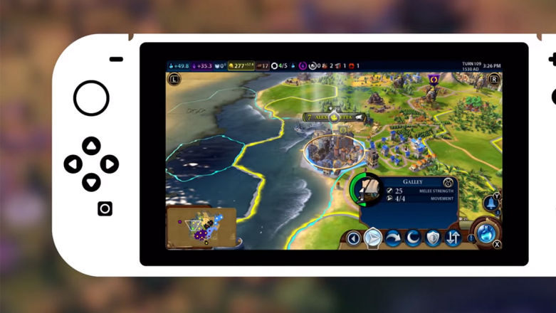 Rozpocznij zabawę z Civilization VI na PC, a później kontynuuj w łóżku dzięki Nintendo Switch