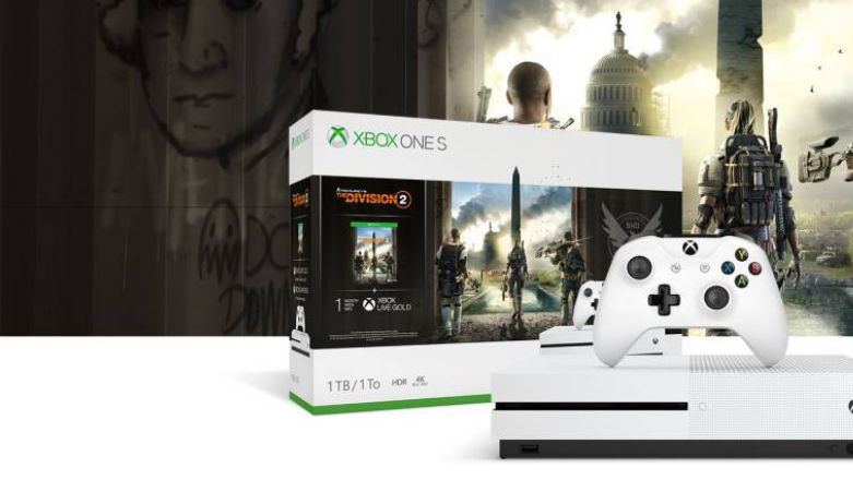 Dwie gry, dwa pady i konsola za 999 zł. Promocja na Xbox One S z The Division 2 i Gears of War 4