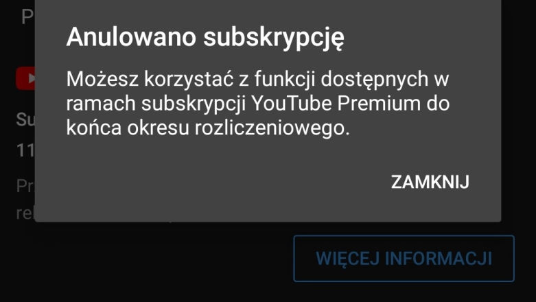 Po czterech miesiącach pożegnałem się YouTube Premium. Bez żalu