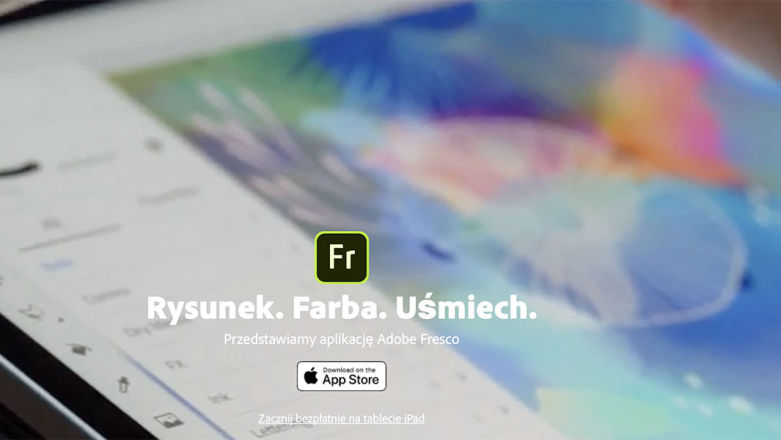 iPad jeszcze bardziej PRO dzięki takim aplikacjom jak Adobe Fresco