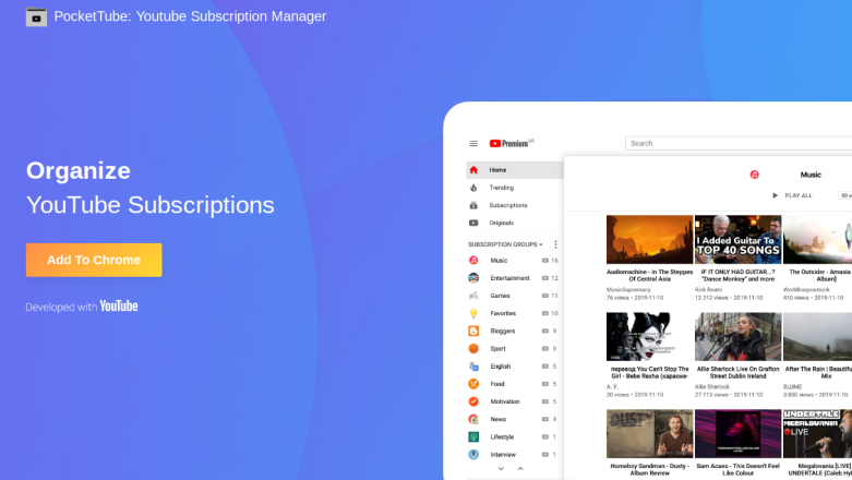 Masz wiele subskrypcji i bałagan na YouTube? PocketTube to idealne narzędzie dla Ciebie