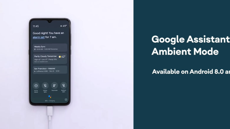 Smartfon OnePlus jak ekran Google Home Hub dzięki Ambient Mode
