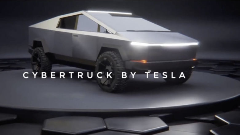 Tesla Cybertruck - klimatyczny trailer przygotowany przez fana