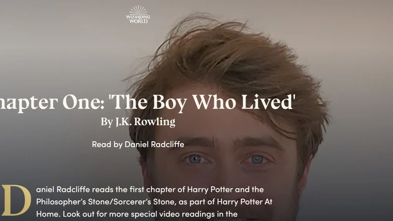 Gwiazdy czytają Harry'ego Pottera na Spotify, na początek Daniel Radcliffe