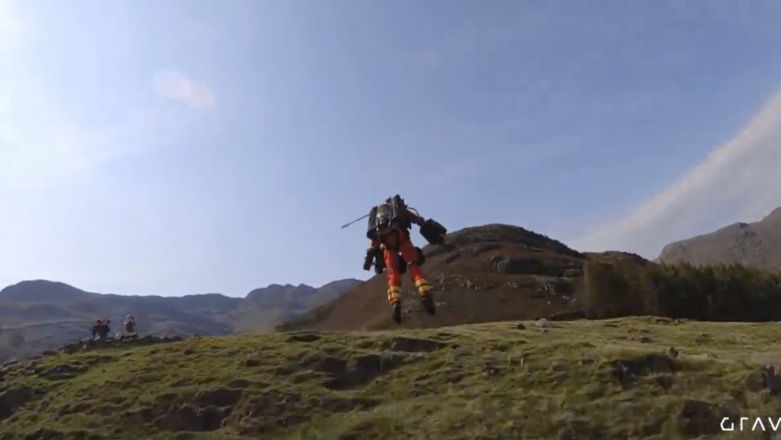 Jetpack przyszłością ratownictwa górskiego? Pierwsze testy już się odbyły...