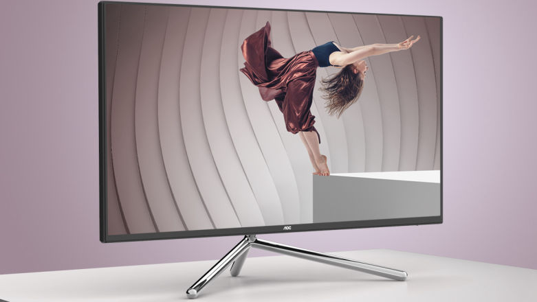 Monitor nie musi być brzydką, czarną bryłą szpecącą biurko. Udowadnia to AOC U32U1