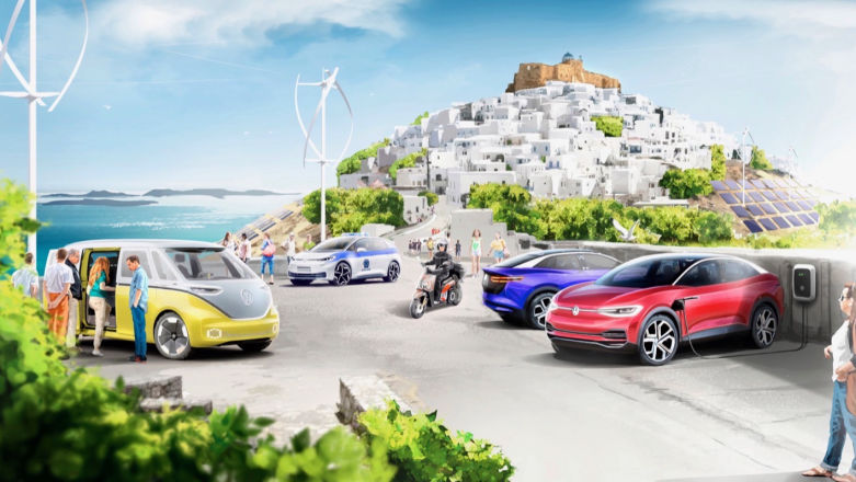 Volkswagen w ramach pokuty za dieselgate zelektryfikuje grecką wyspę