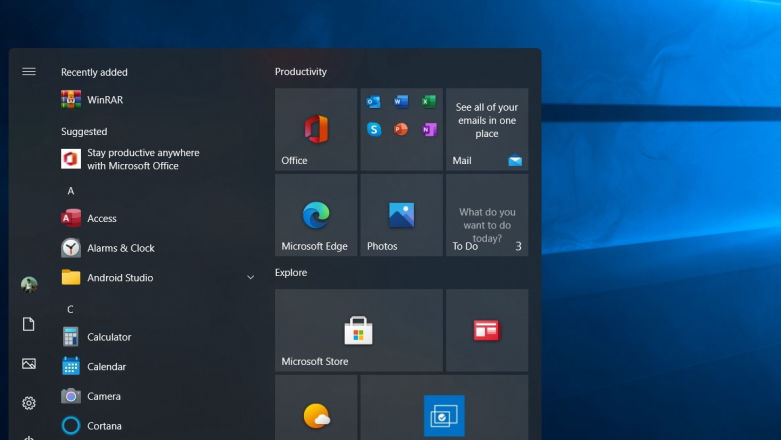 Windows 10 jak Windows XP, pływające menu Start z zaokrąglonymi rogami