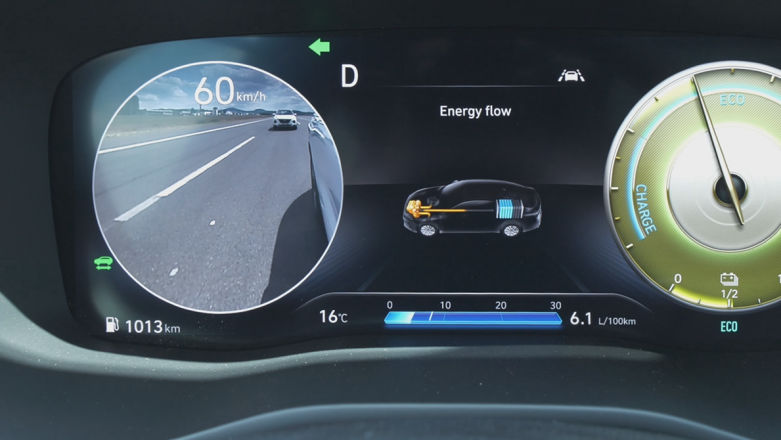 System wyświetlający widok z martwego pola (BVM) w Hyundai Tucson i Santa Fe. Test