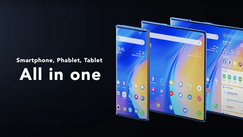 TCL "pokazuje" smartfon przyszłości. Nie tylko się składa, ale też zwija