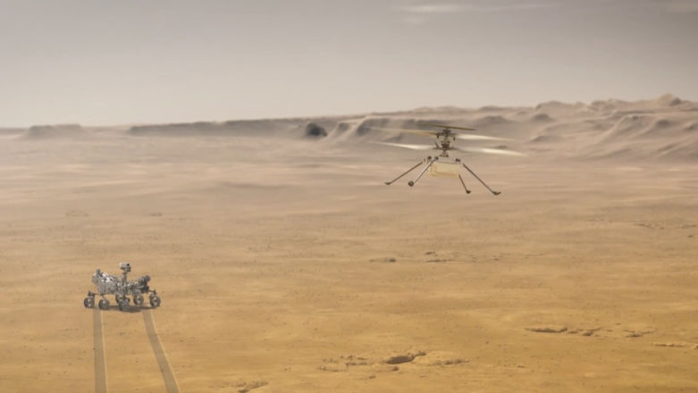 Szósty lot marsjańskiego helikoptera mógł zakończyć się katastrofą