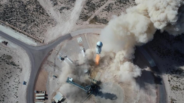 Blue Origin rozpoczęło sprzedaż biletów na loty rakietą New Shepard