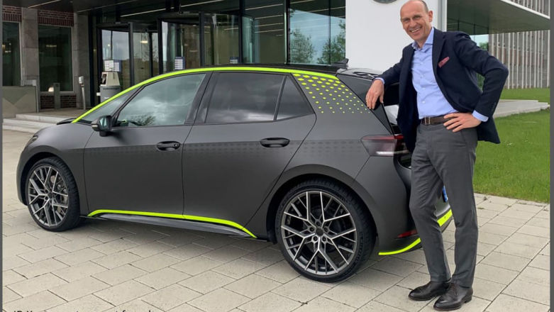 Volkswagen ID.X, czyli ID.3 jako hot-hatch w barwach Peugeota 508 PSE