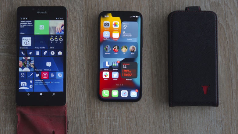 Z Lumii 950 na iPhona 13 mini - pożegnanie i pierwsze wrażenia