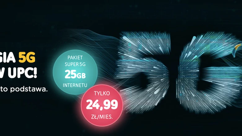 Abonament 5G ze smartfonem 5G w UPC. Porównanie kosztów z telekomami