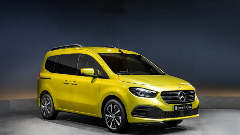Mercedes nie znosi nudy i wprowadza na rynek klasę T - małego vana dla rodzin