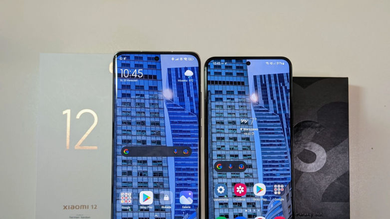 Xiaomi 12 czy Samsung Galaxy S22? Pojedynek najmniejszych flagowców na rynku