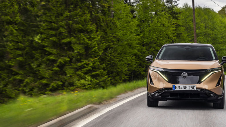 Nissan Ariya – oszczędny napęd, premium wnętrze. Pierwsza jazda próbna