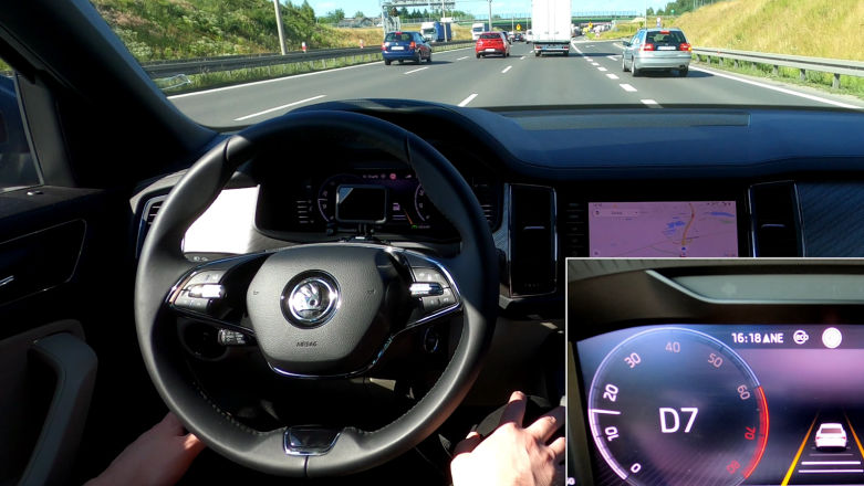 Skoda Kodiaq: Travel Assist czyli asystent jazdy w miejskich korkach oraz na autostradzie. Test