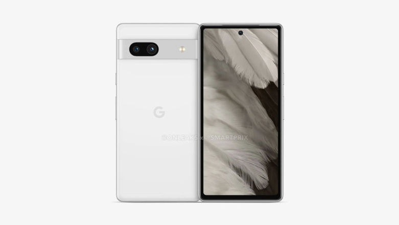 Tak będzie wyglądał Pixel 7a, w bieli prezentuje się bardzo zgrabnie