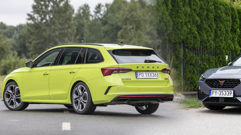 Skoda Octavia RS TDI kontra Cupra Leon 2.0 TSI 190 KM. Diesel czy benzyna w kombi? Test
