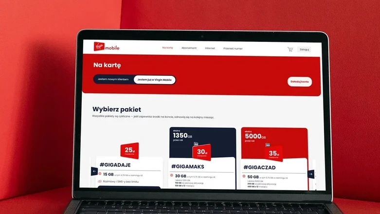 Virgin Mobile konkurencji się nie kłania. Pakiet bez limitu za 9 złotych!