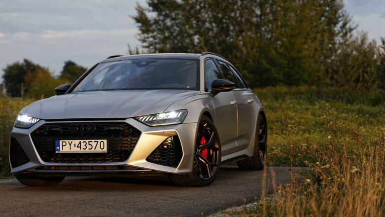 Audi RS 6 Performance: 630 KM i 3,4 s do 100 km/h w rodzinnym(?) kombi. Test