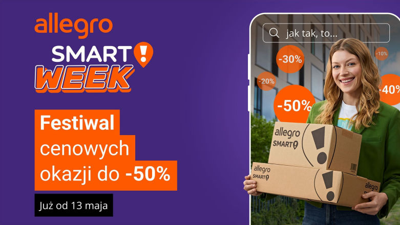 ​​Szaleństwo cenowe Allegro Smart! Week trwa. Oto najlepsze oferty na dziś!