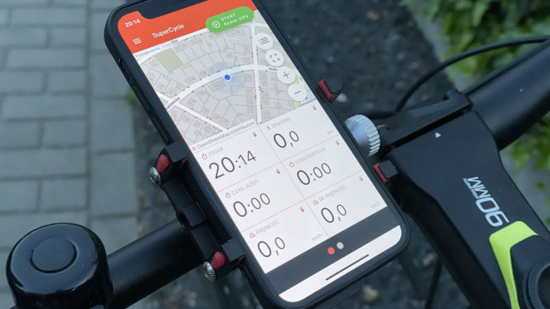 Darmowy licznik rowerowy, nawigacja i rejestrowanie tras w jednym