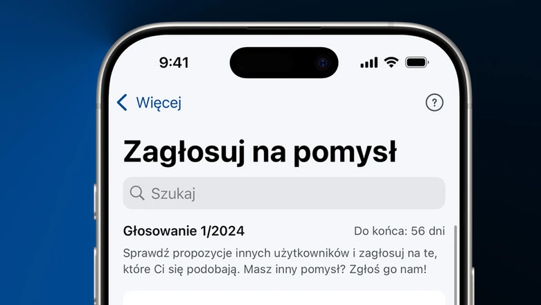 Masz pomysł na nową funkcję mObywatela? Zgłoś lub weź udział w głosowaniu