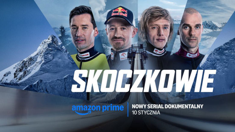Małysz, Stoch, Kubacki i Żyła w jednym serialu. To trzeba zobaczyć