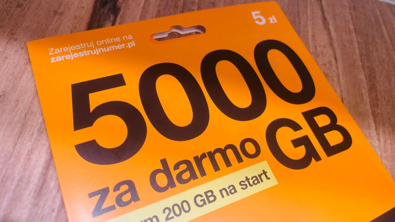 Na Allegro kwitnie sprzedaż starterów Orange za 50 zł - u nas macie to za darmo