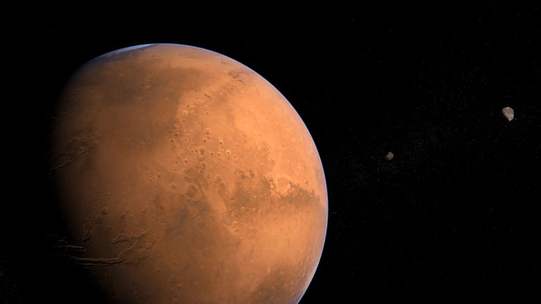 Mars w innym świetle. Pokazano to, czego nie widzimy gołym okiem