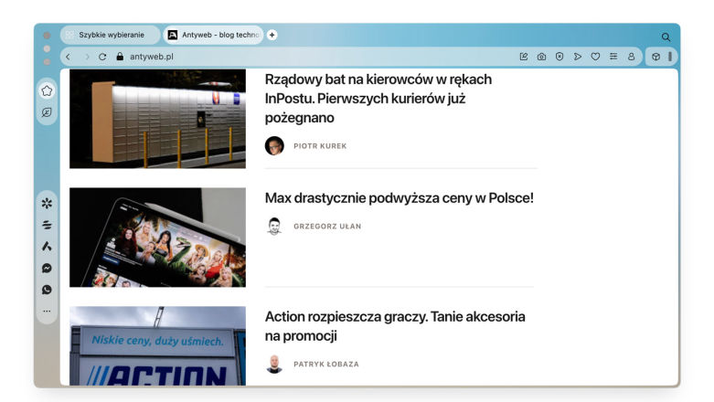 Ta przeglądarka zmieni Twój sposób korzystania z Internetu