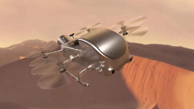 Atomowy helikopter NASA coraz bardziej gotowy. Trafi w dziwne miejsce